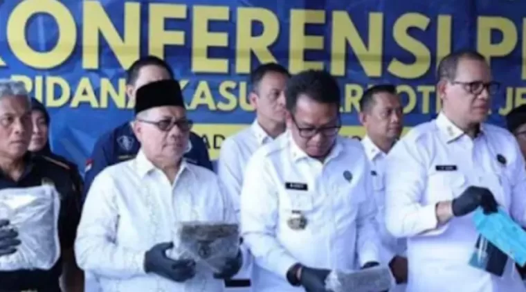 BNNP Sumbar Berhasil Gagalkan Peredaran Ganja 624 Kilogram, Ketua DPRD Apresiasi Kinerja Aparat