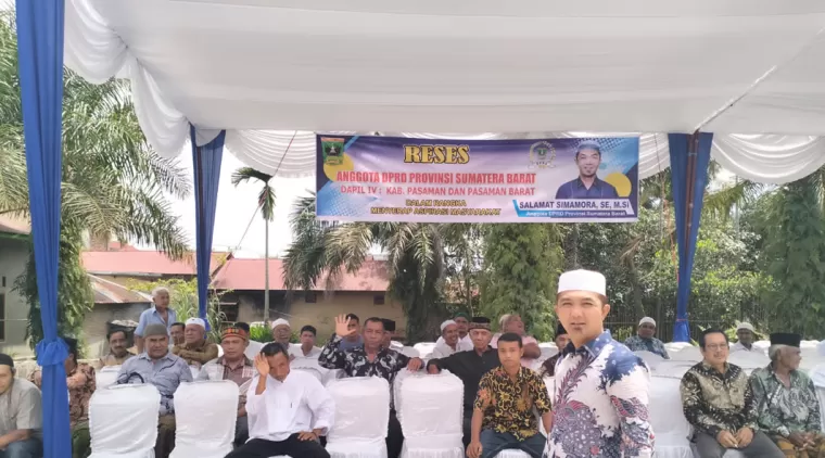 DPRD Sumbar Salurkan Aspirasi Warga Pasaman dan Pasaman Barat Melalui Reses Salamat Simamora