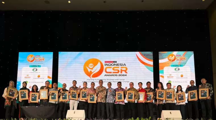 JNE Raih Penghargaan Bergengsi di Indonesia CSR Awards 2024