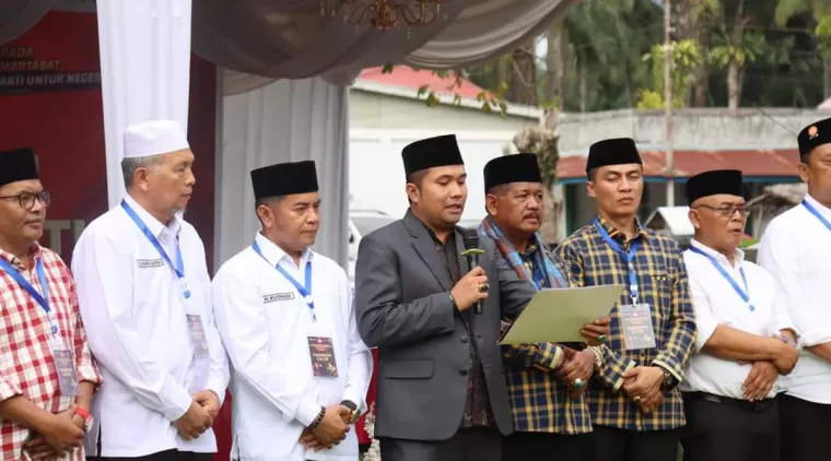 KPU Pasaman Barat Tetapkan Nomor Urut Empat Paslon Bupati dan Wakil Bupati Pilkada 2024