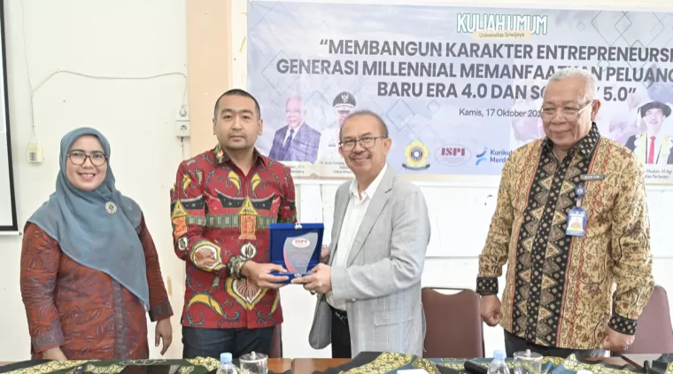 Kuliah Umum di Unsri, Plt Gubernur Sumbar Ajak Milenial Ambil Langkah Jadi Entrepreneur!