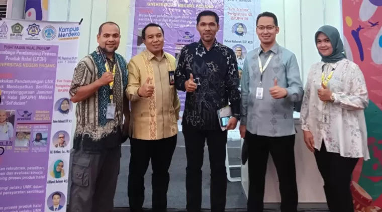 LP3H UNP Tunjukkan Komitmen dalam Mendukung Sertifikasi Halal di Sumbar CreatiFest 2024