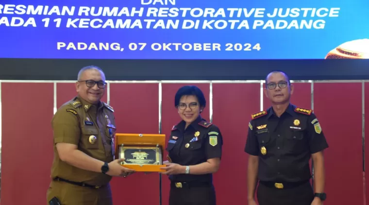 Pemko Padang dan Kejari Padang Resmikan Rumah Restorative Justice Plus di 11 Kecamatan