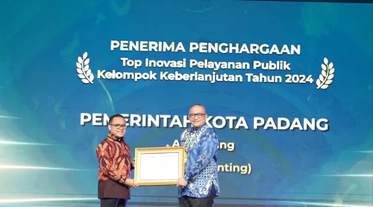 Pemko Padang Raih Penghargaan Nasional Berkat Inovasi &quot;Ayo Ceting&quot;