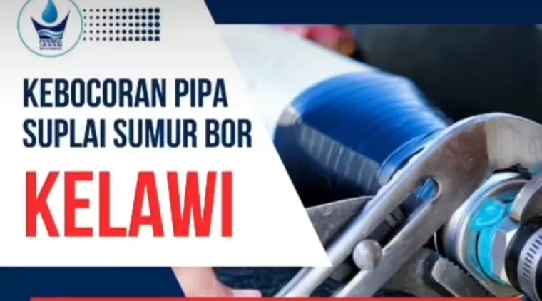 Perbaikan Kebocoran Pipa Suplai Sumur BOR Menghentikan Aliran Air di Beberapa Wilayah