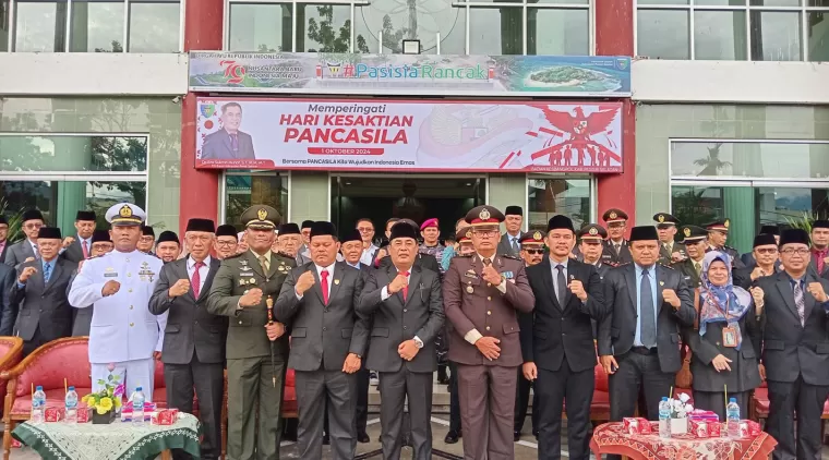 Pjs. Bupati Pesisir Selatan Era Sukma Munaf Pimpin Upacara Hari Kesaktian Pancasila