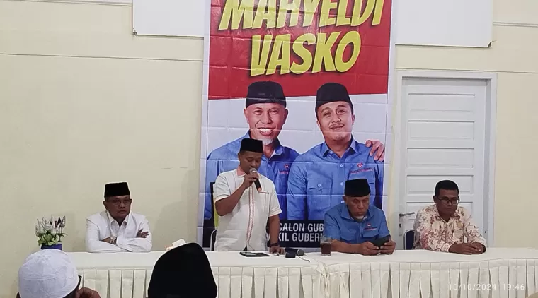 Rapat Konsolidasi Seluruh Partai Pengusung Calon Gubernur Buya Mahyeldi-Vasko