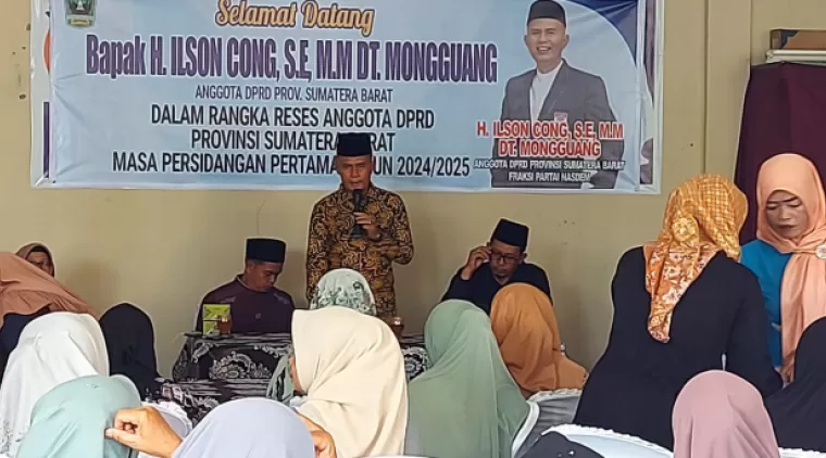 Reses DPRD Sumbar, Ilson Cong Ajak Warga Taeh Baruah Suarakan Aspirasi