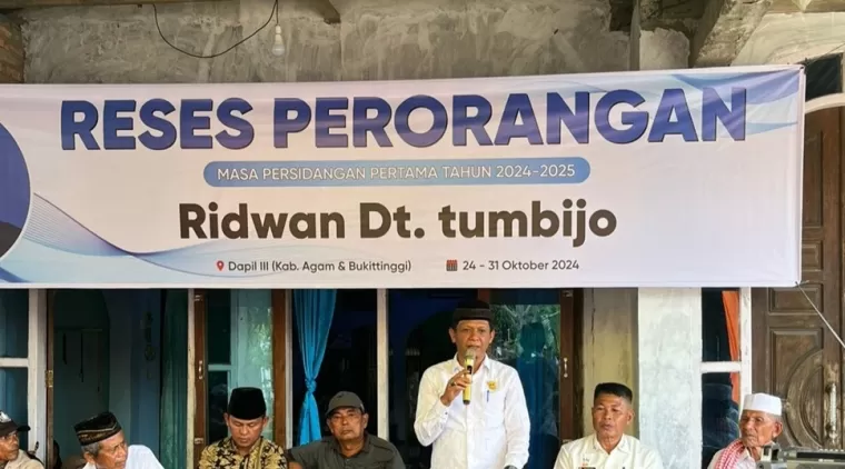 Reses DPRD Sumbar, Ridwan Dt. Tumbijo Dengarkan Aspirasi Warga Kenagarian Tiku Limo Jorong