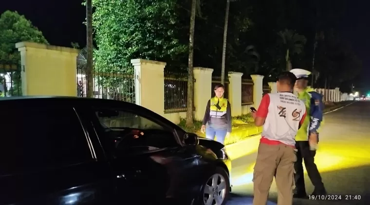 Satlantas Polres Pasaman Barat Lakukan Razia Rutin Malam Minggu