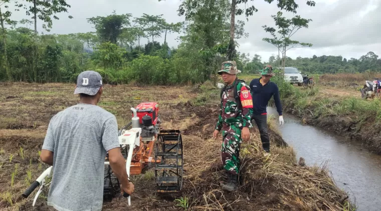 Sekolah Lapang Tani di Lokasi TMMD Kodim 0914/TNT