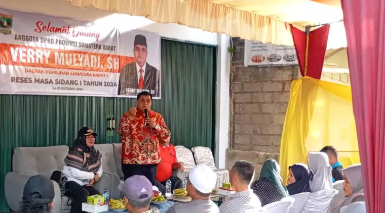 Sekretaris Komisi IV DPRD Sumbar Gelar Reses di Lubuk Kilangan, Aspirasi Warga Jadi Prioritas