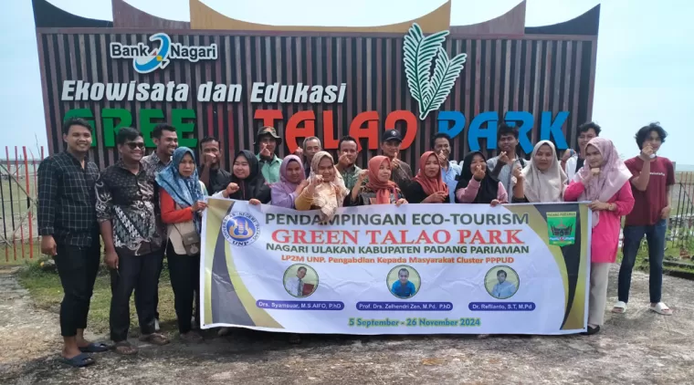 UNP Bersinergi dengan Nagari Ulakan Kembangkan Eco-Tourism Green Talao Park