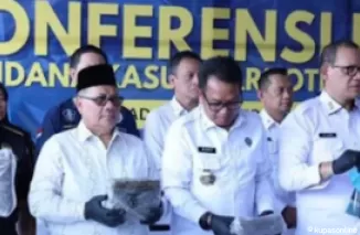 BNNP Sumbar Berhasil Gagalkan Peredaran Ganja 624 Kilogram, Ketua DPRD Apresiasi Kinerja Aparat