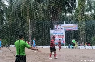 Calon Bupati Pasaman Barat Daliyus K Buka Turnamen Futsal Cup V 2024