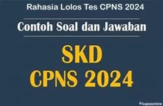 Rahasia Lolos CPNS 2024 Terbongkar! Ini Dia Soal SKD yang Wajib Kamu Tahu