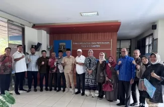 Komisi II DPRD Sumbar Study Koperatif ke Dinas Kelautan dan Perikanan Provinsi Banten.