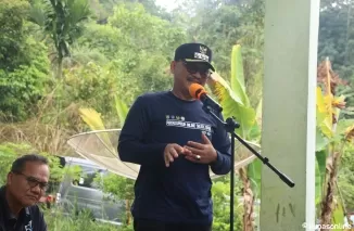 Pj Wako Payakumbuh Suprayitno di lokasi Bukik Patah Sembilan.