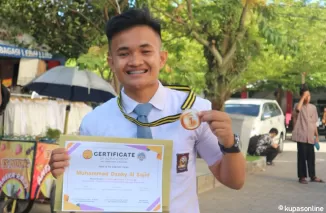 Muhammad Dzaky Al Sajid, Juara I Speech Contest TAIKAI 2024 di Universitas Negeri Padang