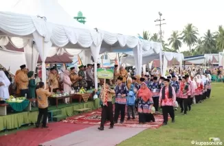 Pembukaan MTQ Ke-41 Tingkat Pesisir Selatan Berlangsung Dengan Meriah