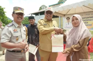 Pemkab Solsel Harapkan Bantuan Bisa Bantu Ringankan Ekonomi Masyarakat