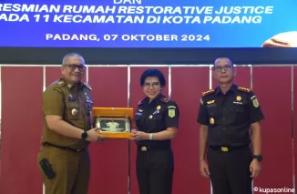 Pemko Padang dan Kejari Padang Resmikan Rumah Restorative Justice Plus di 11 Kecamatan