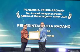 Pemko Padang Raih Penghargaan Nasional Berkat Inovasi "Ayo Ceting"