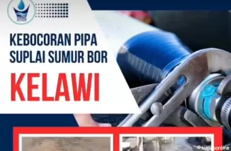 Perbaikan Kebocoran Pipa Suplai Sumur BOR Menghentikan Aliran Air di Beberapa Wilayah