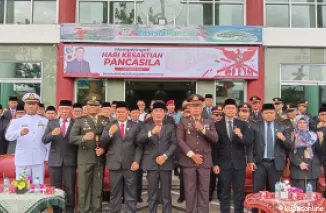 Pjs. Bupati Pesisir Selatan Era Sukma Munaf Pimpin Upacara Hari Kesaktian Pancasila