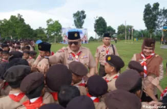 Pramuka Jadi Solusi Atasi Kenakalan Remaja di Kota Padang, Andree Algamar:  Harus Dioptimalkan di Sekolah