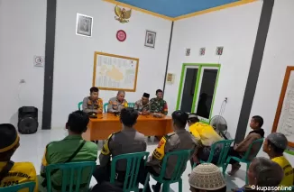 Satgas TMMD 122 Kodim 0914 Tana Tidung Hadiri  Pengecekan Poskamling di Desa Sambungan