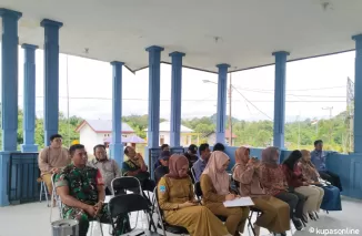 Satgas TMMD 122 Kodim 0914/TNT Hadiri Musyawarah Desa Sebidai