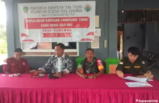 Satgas TMMD 122 Melaksanakan pendampingan Penyaluran BLT- DD