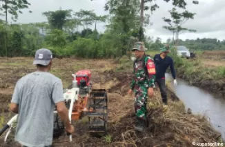 Sekolah Lapang Tani di Lokasi TMMD Kodim 0914/TNT