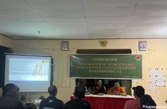 Sosialisasi Penanggulangan Bencana Alam di Lokasi TMMD 122