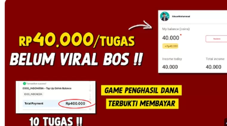 Hanya Bermain Funny Cash, Uang Langsung Mengalir ke Dana dan Gopay Rp760 Ribu!