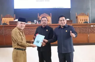 DPRD Dharmasraya Gelar Paripurna Bahas Ranperda Inisiatif Demi Kemajuan Daerah