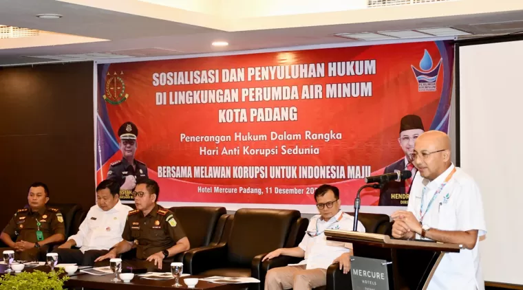 Di Perumda AM Padang, Kejari Padang Melakukan Penyuluhan Hukum