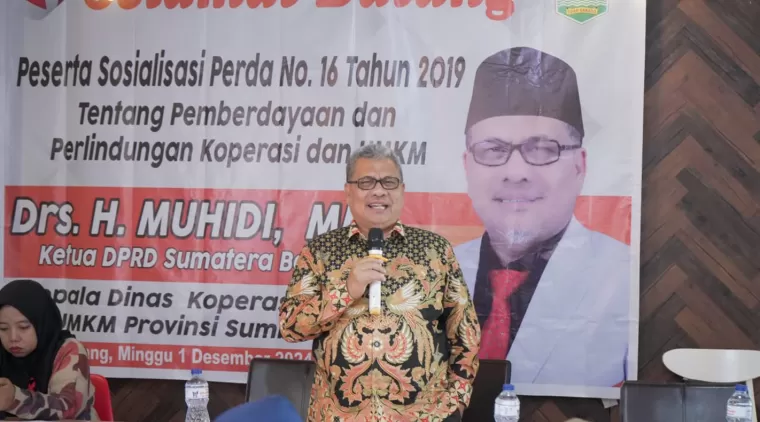 Ketua DPRD Sumbar Dorong Warga Mulai Bisnis UMKM untuk Peningkatan Ekonomi