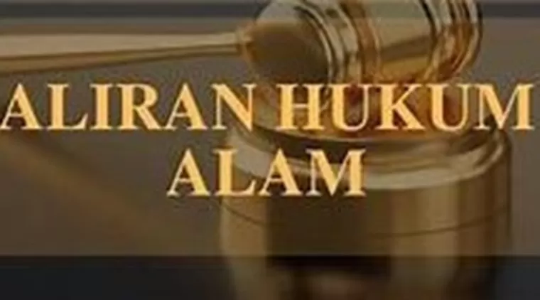 Macam-macam Aliran Hukum (Aliran Hukum Alam)