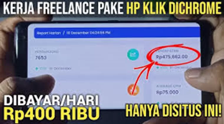 Modal Klik &amp; Share Link Berita, Dapat Uang Di Google Crome! Trik Jitu Hasilkan Rp75 Ribu per 1.000 Klik