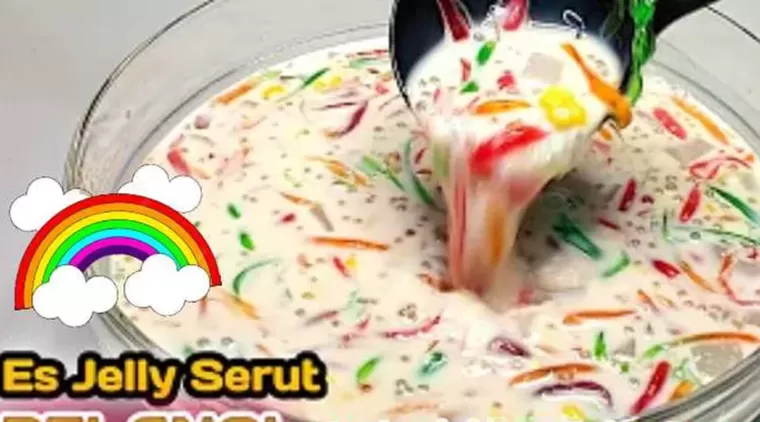 Resep Es Jelly Serut Pelangi, Minuman Unik yang Bisa Jadi Usaha Menguntungkan!