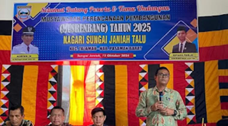 Tiga Anggota DPRD Hadiri Musrenbang Nagari Sungai Janiah Talu Kecamatan Talamau