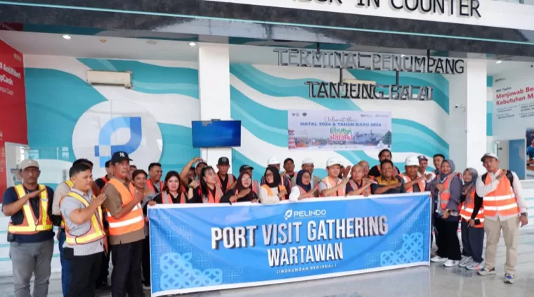 Tingkatkan Sinergi Dengan Media, Pelindo Regional 1 Melaksanakan Media Port Visit ke Terminal Teluk Nibung