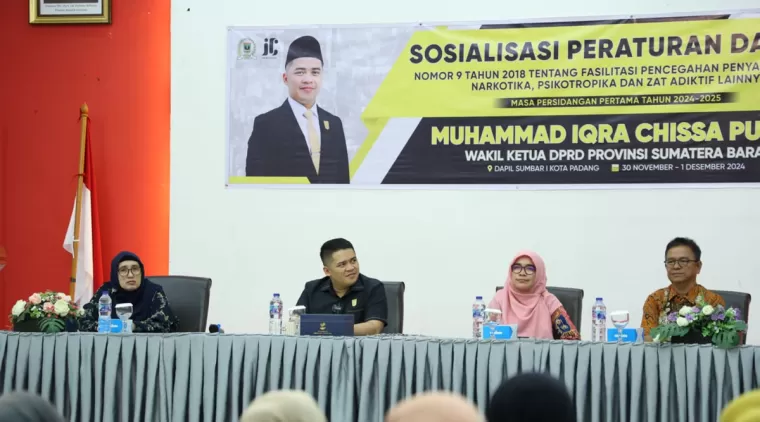 Wakil Ketua DPRD Sumbar Sosialisasi Perda Nomor 9 Tahun 2018 di Kecamatan Pauh