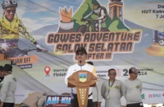 Bupati Khairunas, Semoga Solsel Makin Dikenal Melalui Gowes