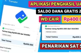 Cara Mudah Dapatkan Saldo Dana Gratis Hingga Rp400.000 Setiap Hari dengan Cashzine!