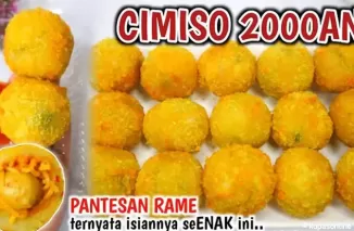 Cimiso! Jajanan Viral Modal Tipis, Untung Berlipat Ganda! Berikut Cara Membuatnya!