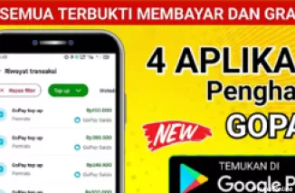 Download Sekarang! 4 Aplikasi Legit Penghasil Saldo GoPay dan DANA Tercepat!