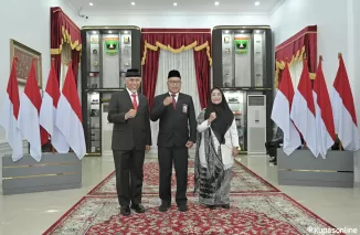 Gubernur Mahyeldi Kukuhkan Arif Ardiyanto Sebagai Kepala Perwakilan BPKP Sumbar yang Baru